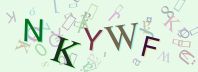 This is a captcha-picture. It is used to prevent mass-access by robots. (see: www.captcha.net)